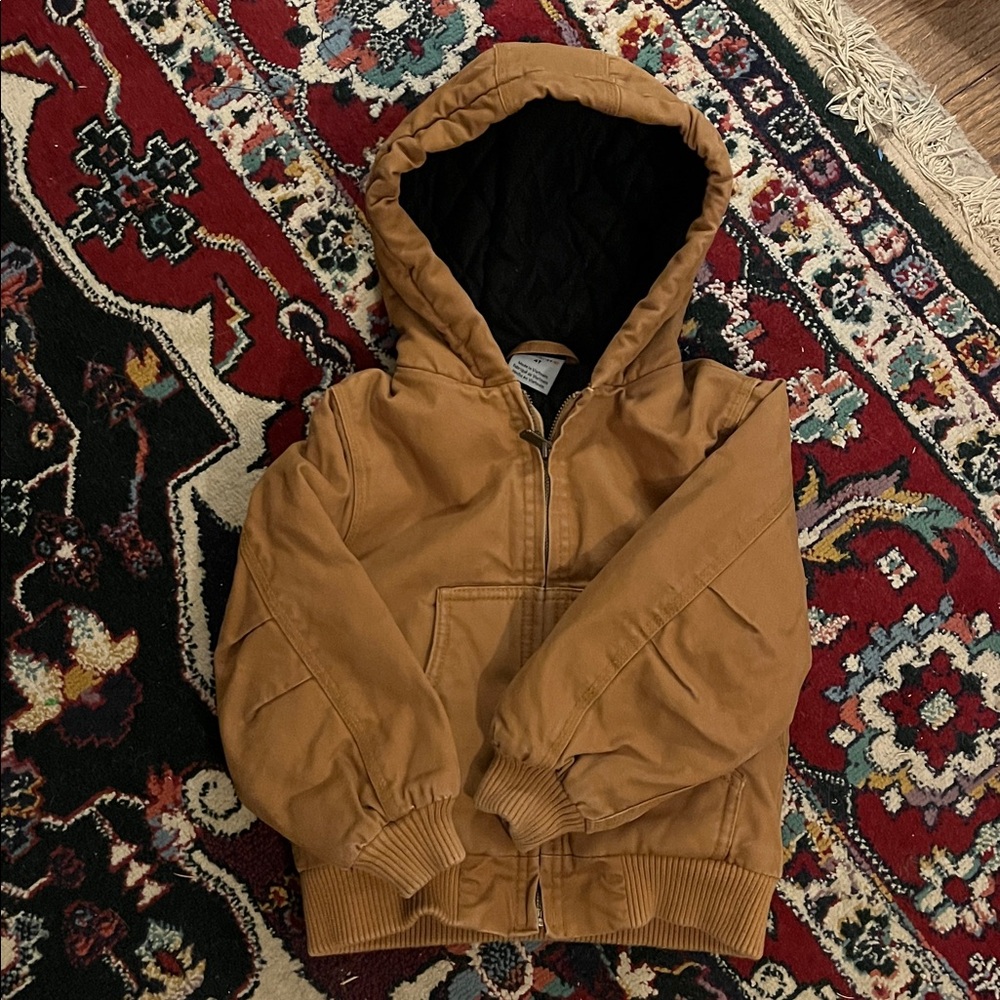 Carhartt Brown Hooded Jacket